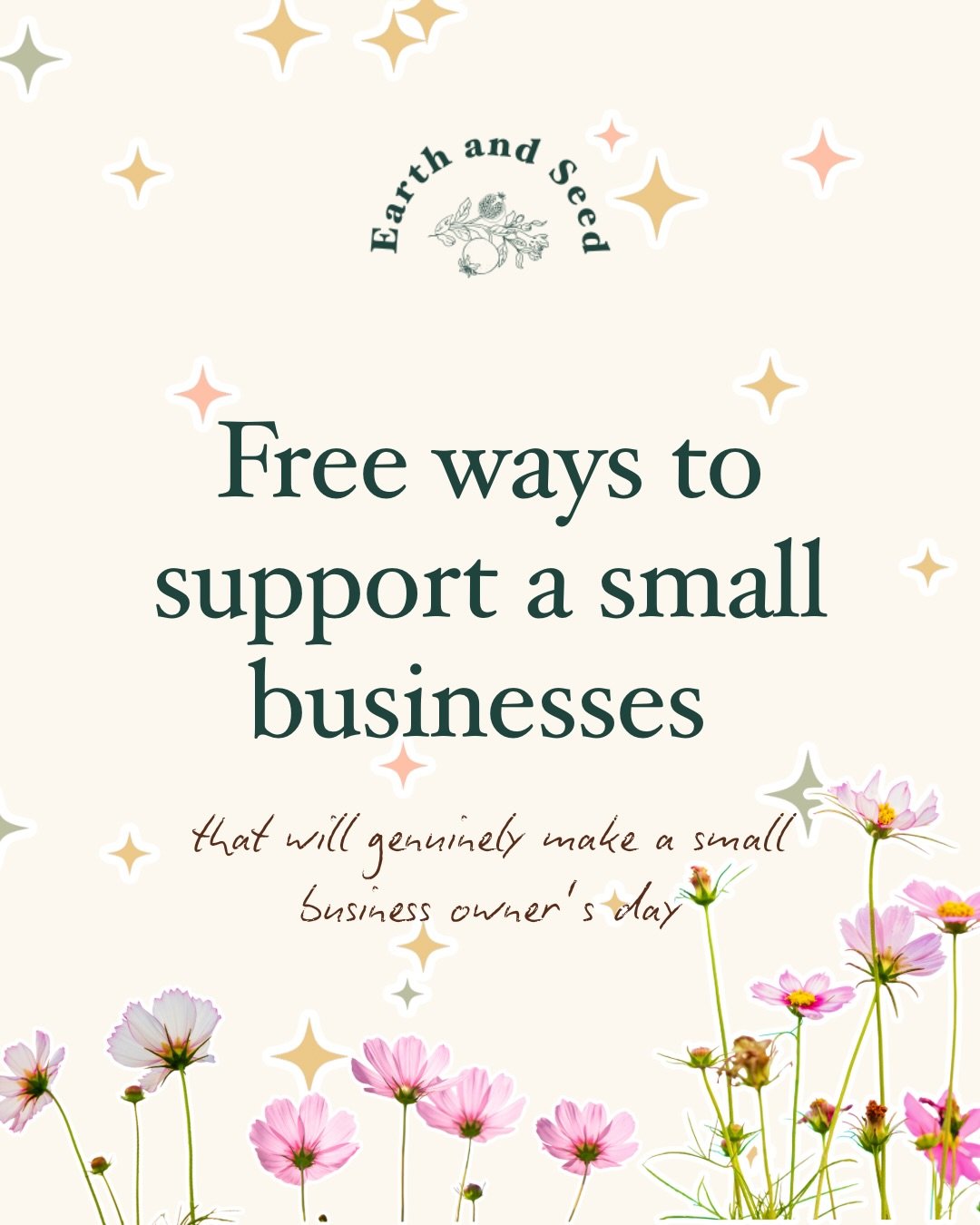 Support local businesses, your friends&rsquo; businesses, and family run businesses the same way you&rsquo;d hype up celebrities or big brands online, because it truly makes their day 🌸✨ 

And we would love to support you and your health journey in 