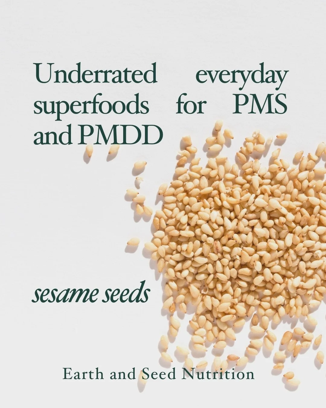 Tahini, which is made from grinding sesame seeds into a paste, is incredibly rich in calcium, which I&rsquo;ve spent a lot of time over the last few weeks talking about in clinic in the context of both bone health and PMS and PMDD

Tahini is a great 