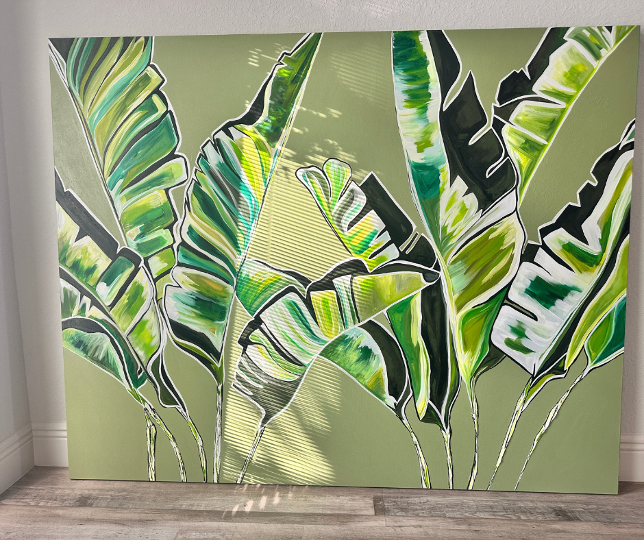 Prosperity 48x60 Original Textured Abstract Acrylic Painting