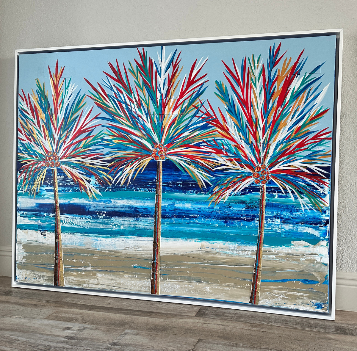 Coconut Horizons 36x48 Original Textured Acrylic Painting Right Angle.png