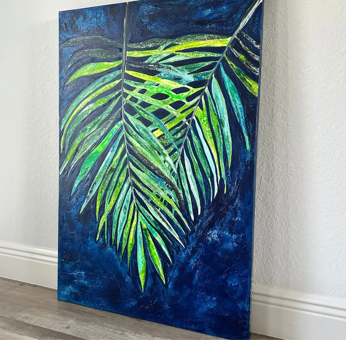 After Midnight 24x36 Original Textured Acrylic Painting Right Angle.jpg