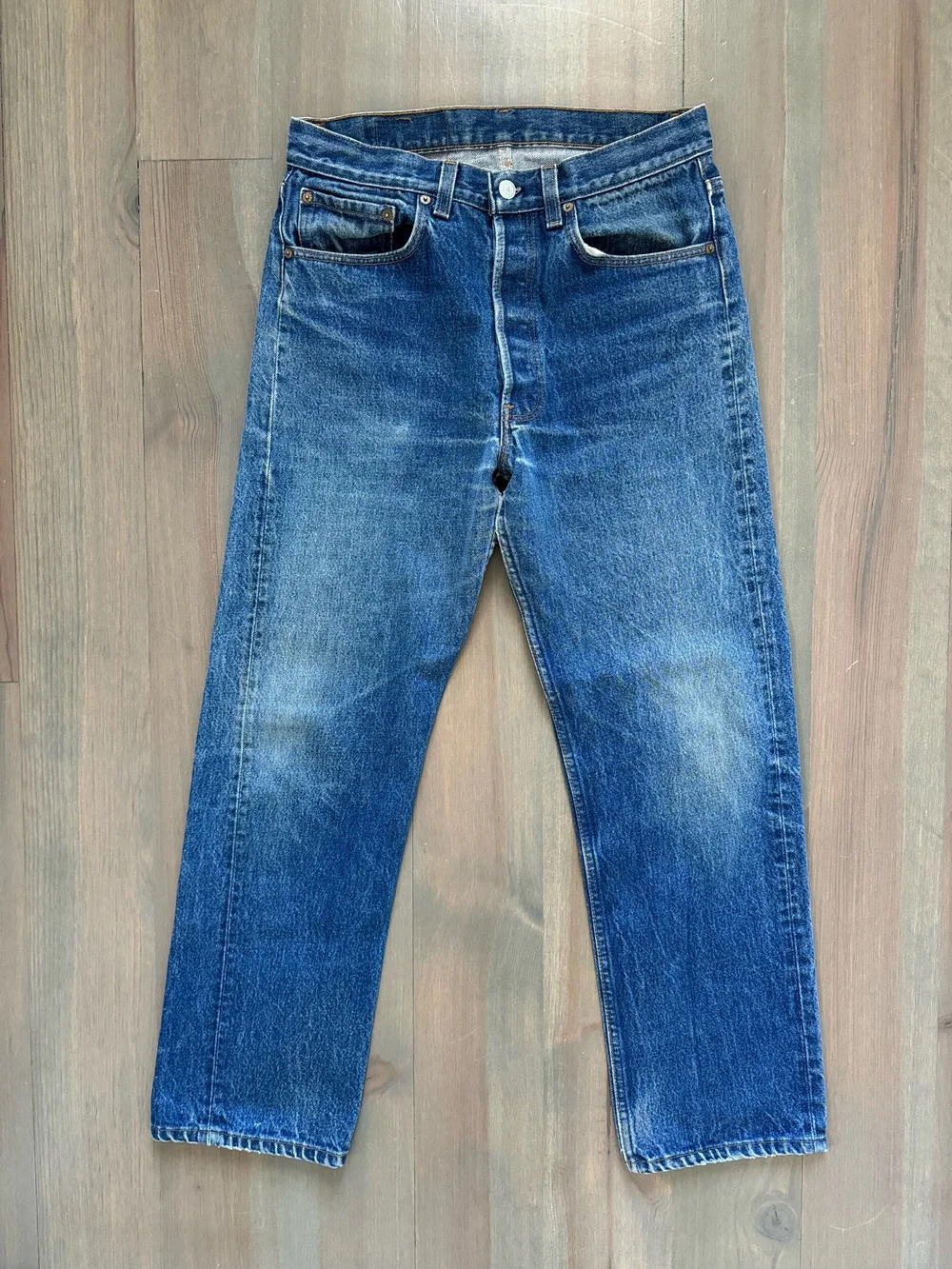 1980s Levi's USA 501 tag 33x32 Actual 30x28.5 — Jean Genie