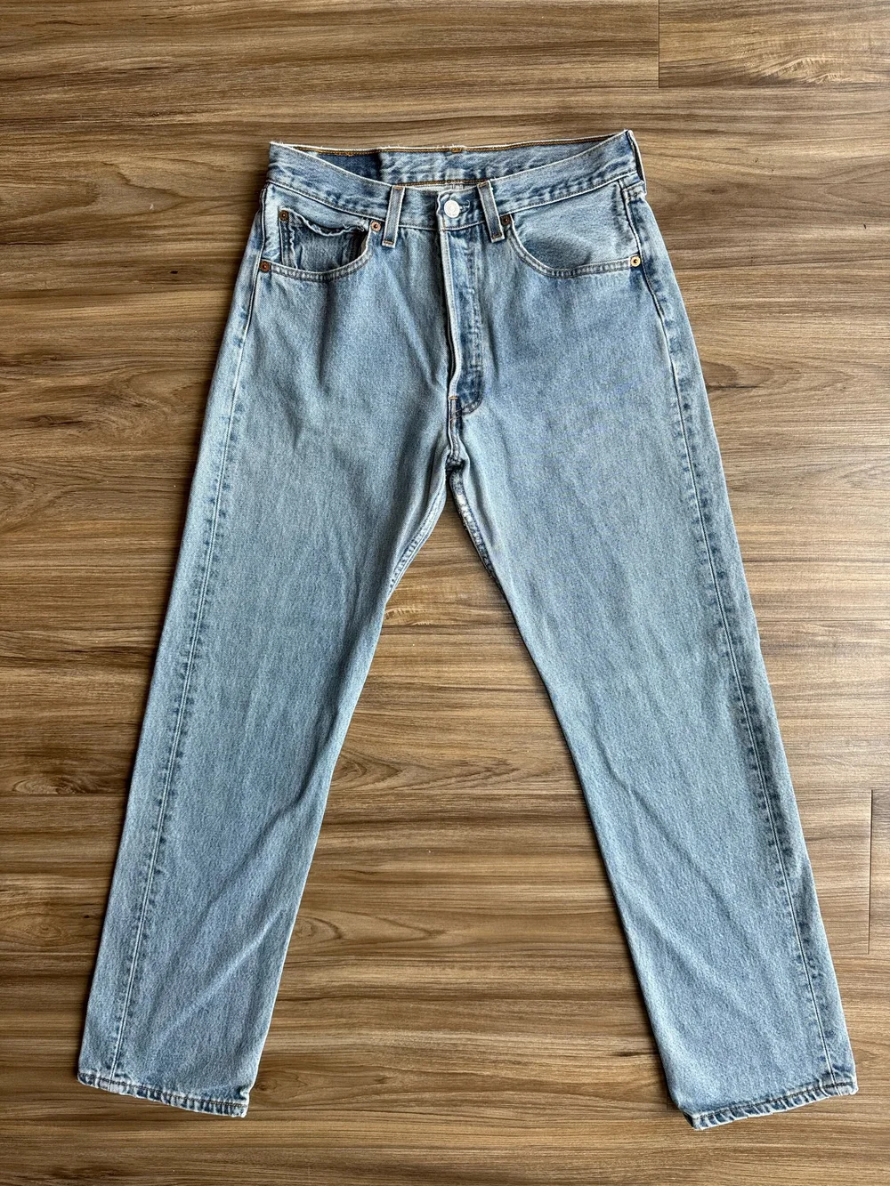 2001 Levi's USA 501 tag 31x32 Actual 28x30 — Jean Genie Vintage Co.
