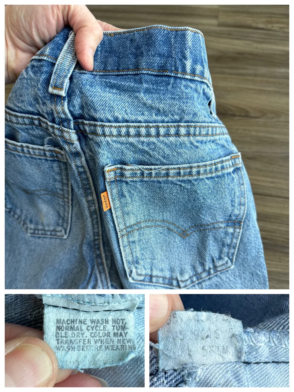 1984 Levi's USA 705 tag 29x30 Student Actual 27x29 — Jean Genie