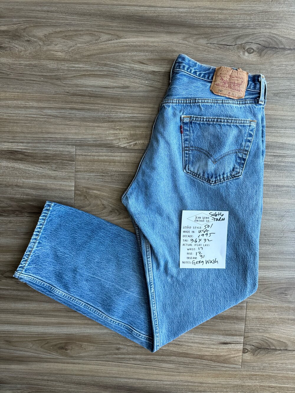 Levis 501 1995 discount