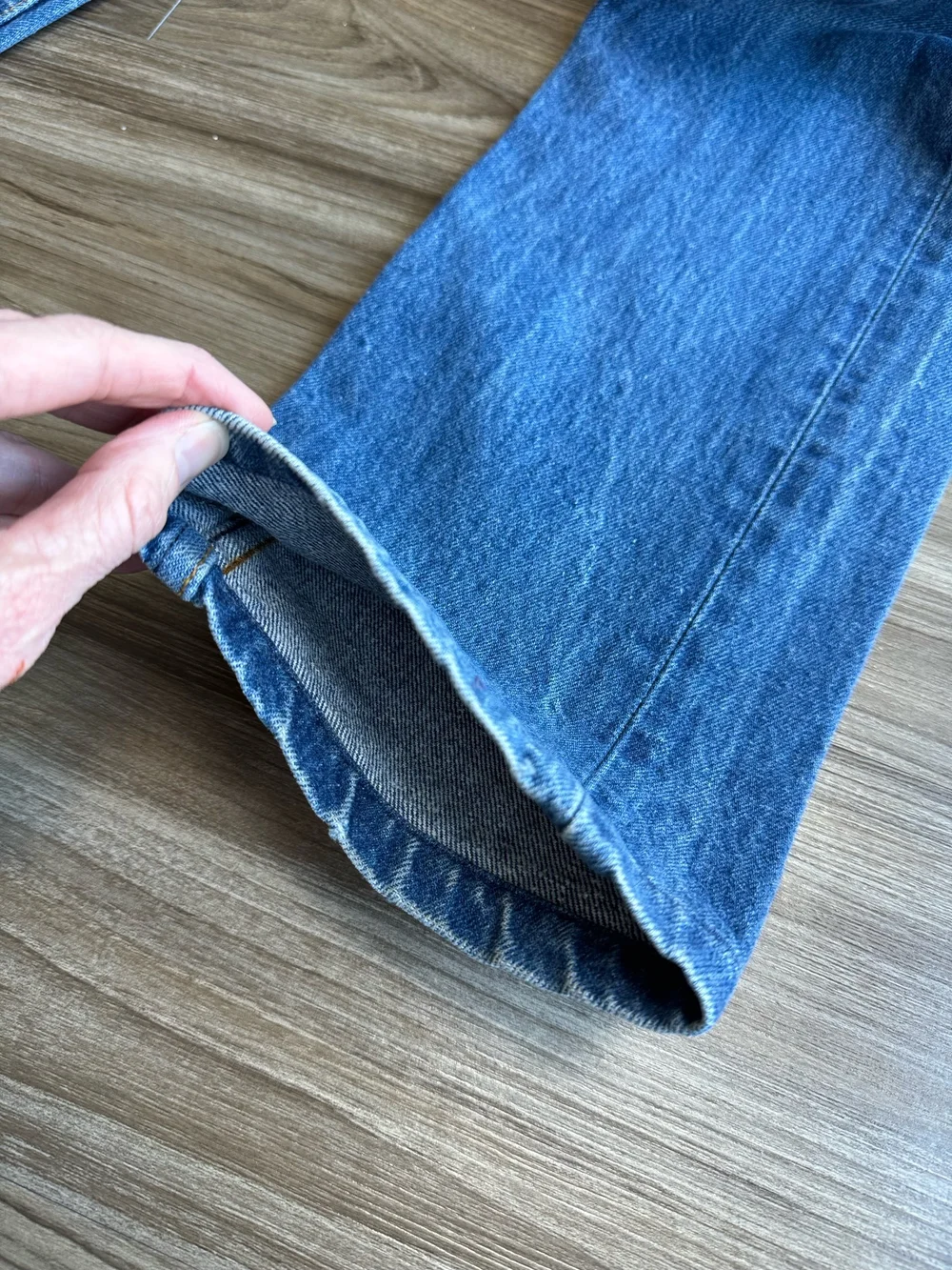 1985 Levi's USA 501 Tag 29x36 Actual 26x29.5 — Jean Genie Vintage Co.