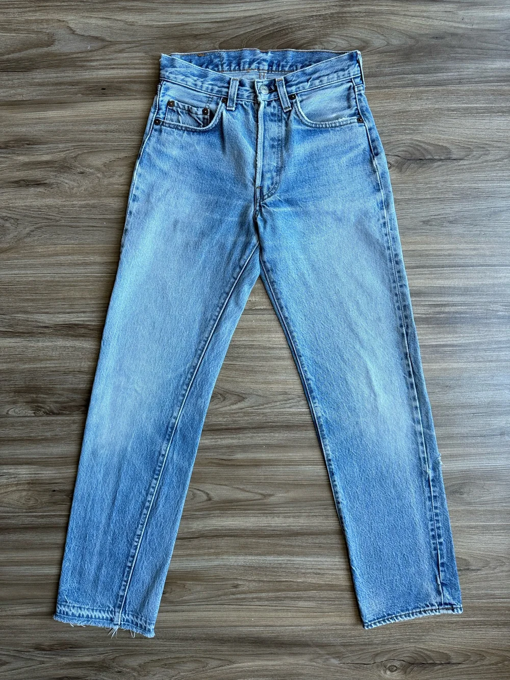 1982 Levi's USA Selvedge 501 Tag 27x34 Actual 25x30 — Jean Genie