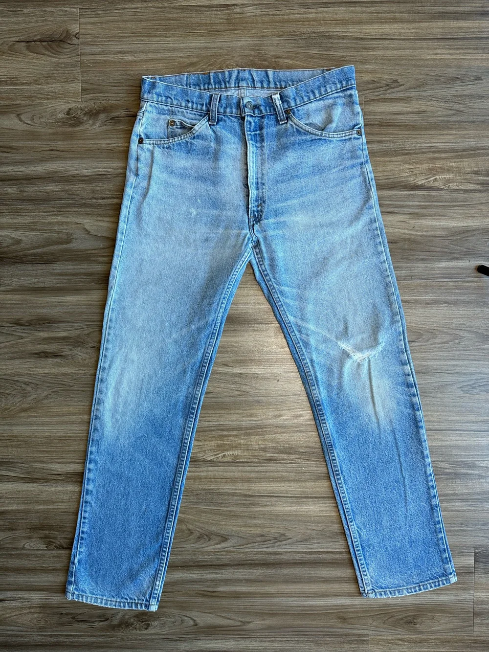 1981 Levi's USA 505 Tag 33x32 Actual 32x30 — Jean Genie