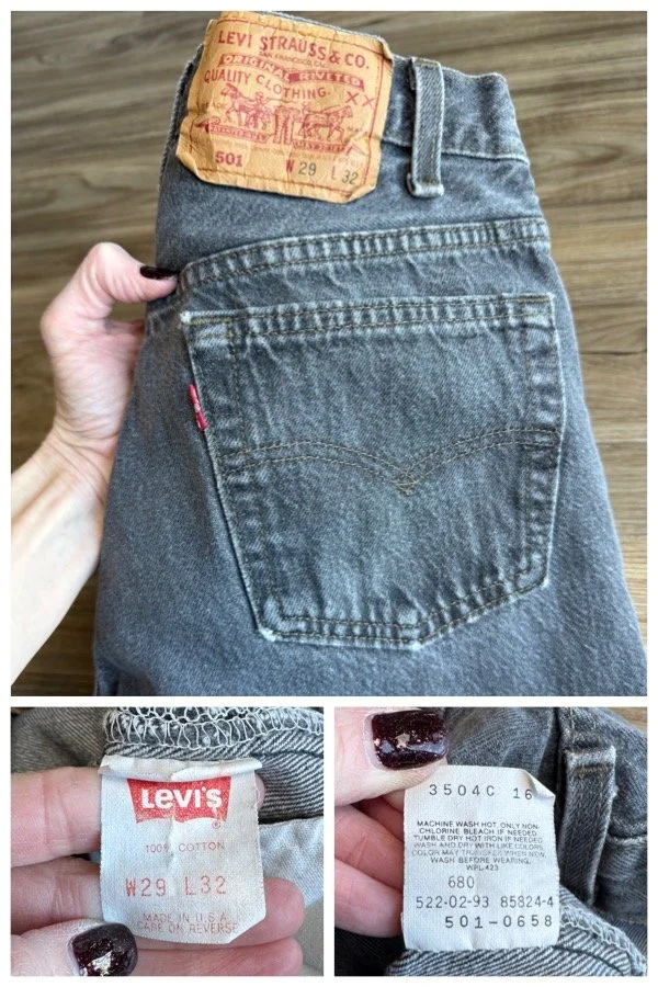1993年製造 Levi's 501 W33 L32 Made in USA 1993年製造 Levi's 501 W33 L32 Made in USA