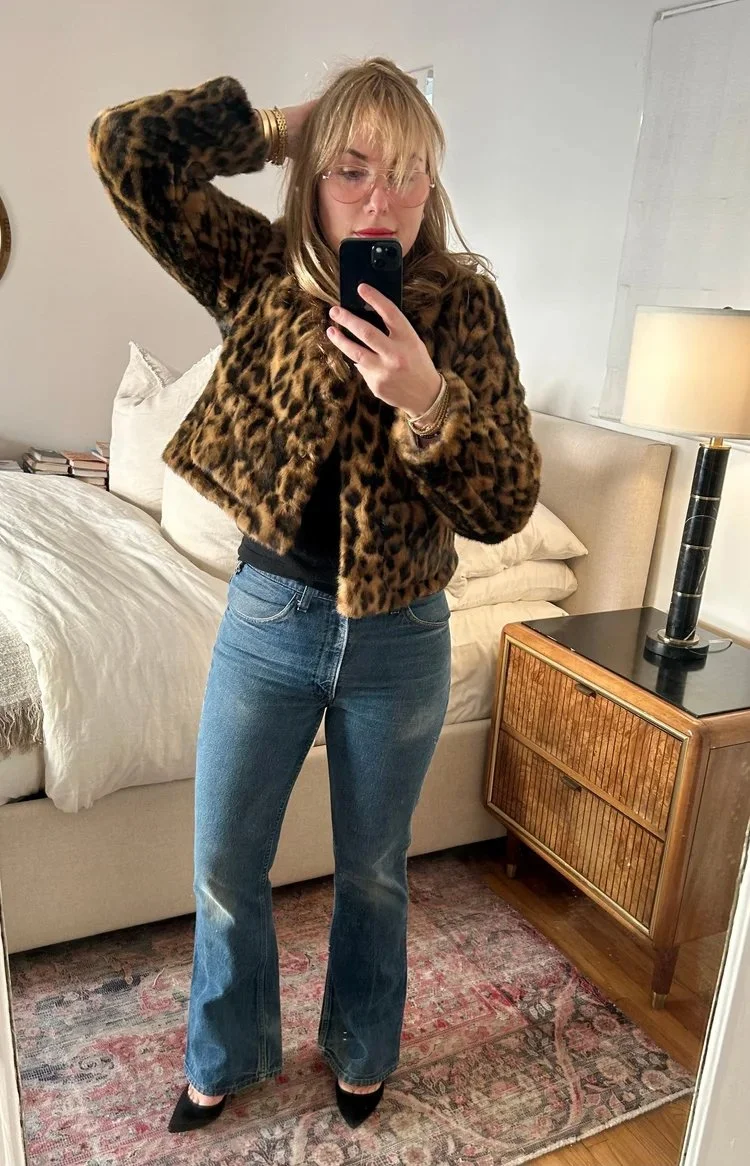 HILLARY KERR | Co-founder: Who What Wear; Fashion/Lifestyle Editor; Second Life Pod | Wearing 1970s 646