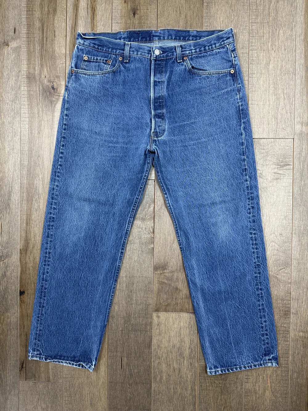 1992 Levi's USA 501 Tag 40x31 Actual 36x28 — Jean Genie Vintage Co.