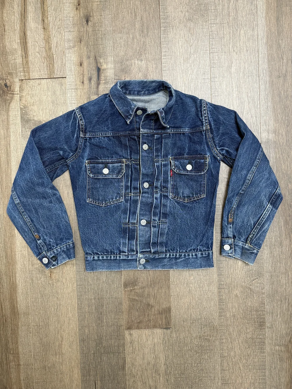 1950s/60s Levi's USA Type 2 507XX Denim Jacket (size XS/S) — Jean