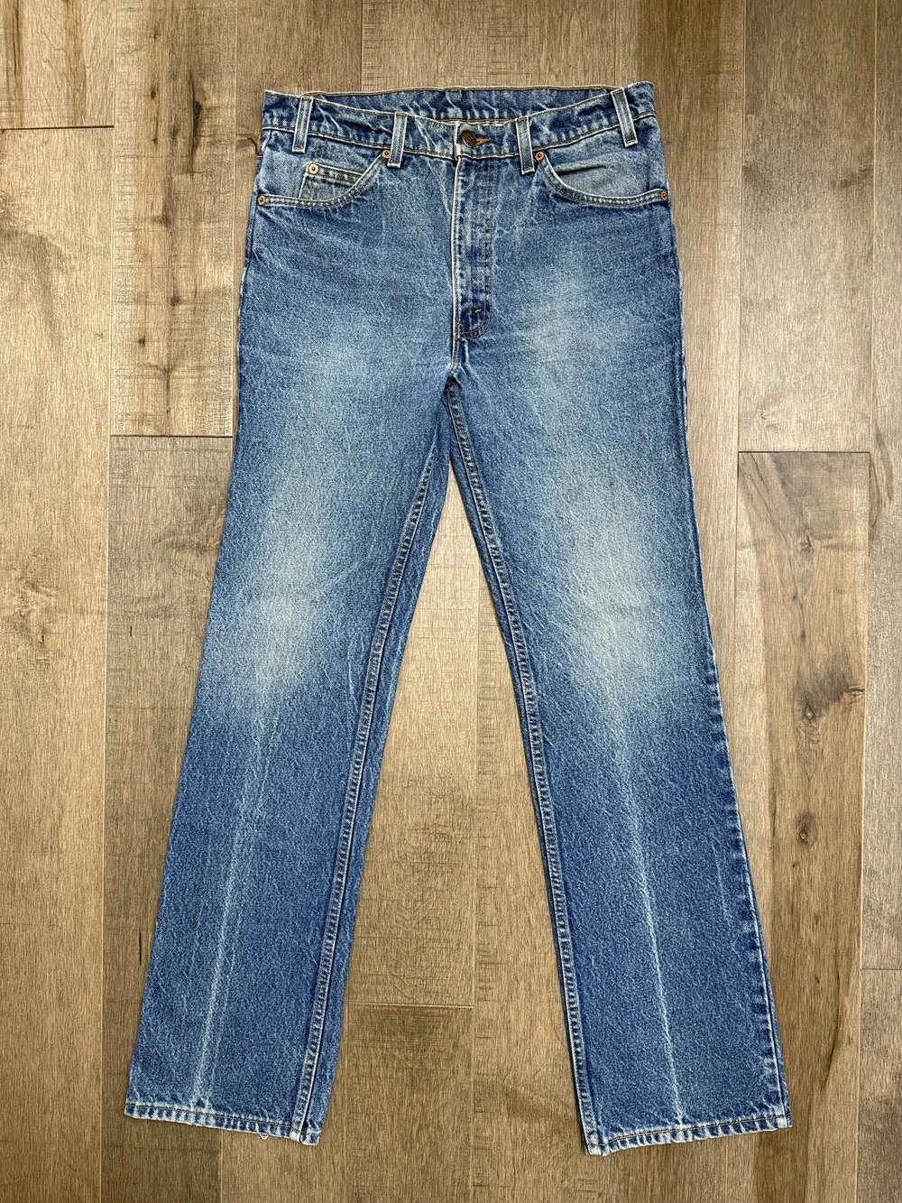 Levi’s517/ W32L34/90s /USA 1995 Levi's USA 517 Tag 34x34 Actual 32x33 — Jean Genie Vintage Co.