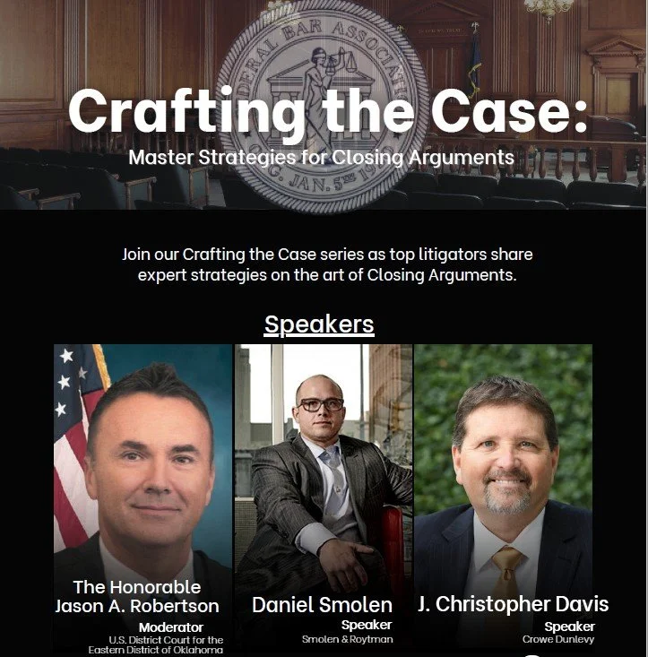 Crafting the Case: Closing Arguments