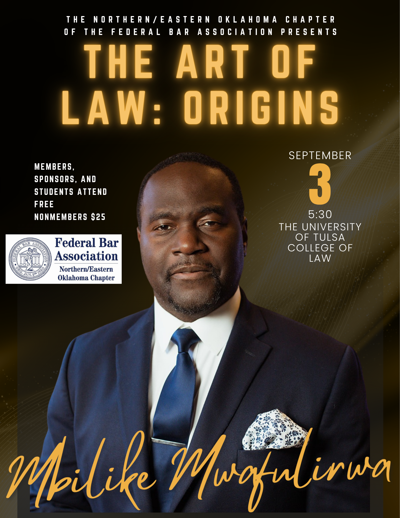 The Art of Law: Origins featuring Mbilike Mwafulirwa 