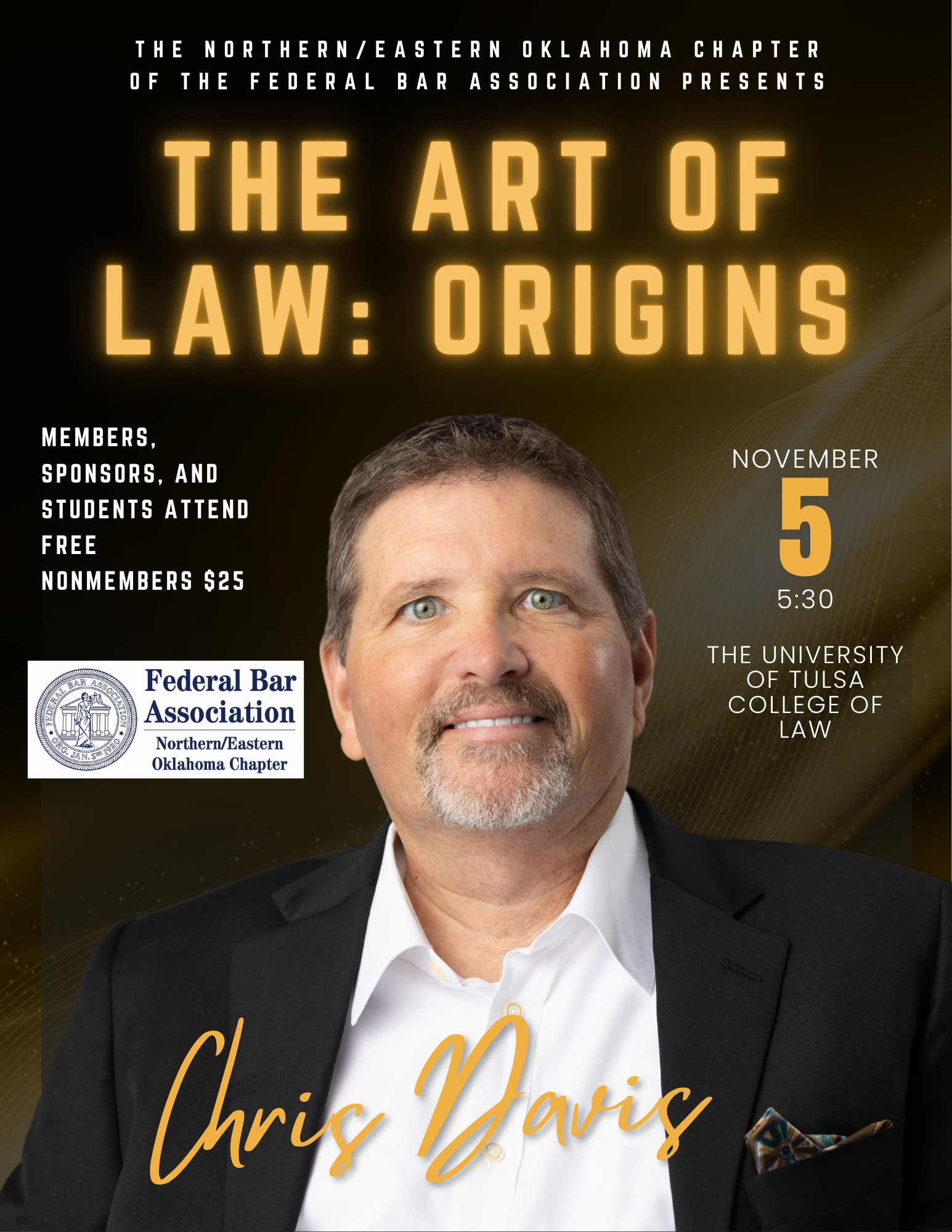 Art of Law: Origins featuring Chris Davis
