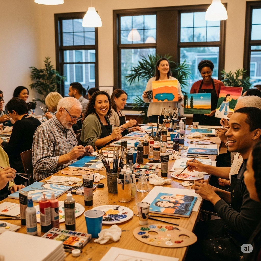 A Brush And Many Stories 