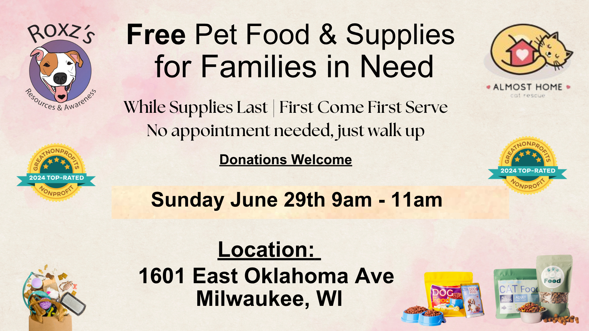 Community Free Pet Food & Supplies