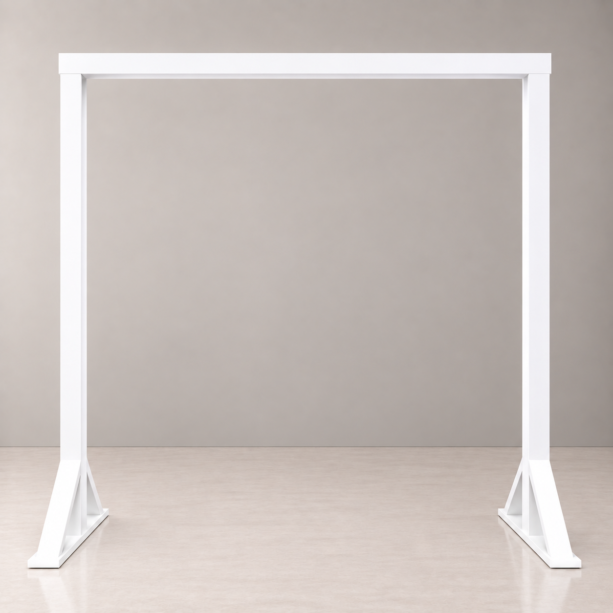 Timber Arbour - White