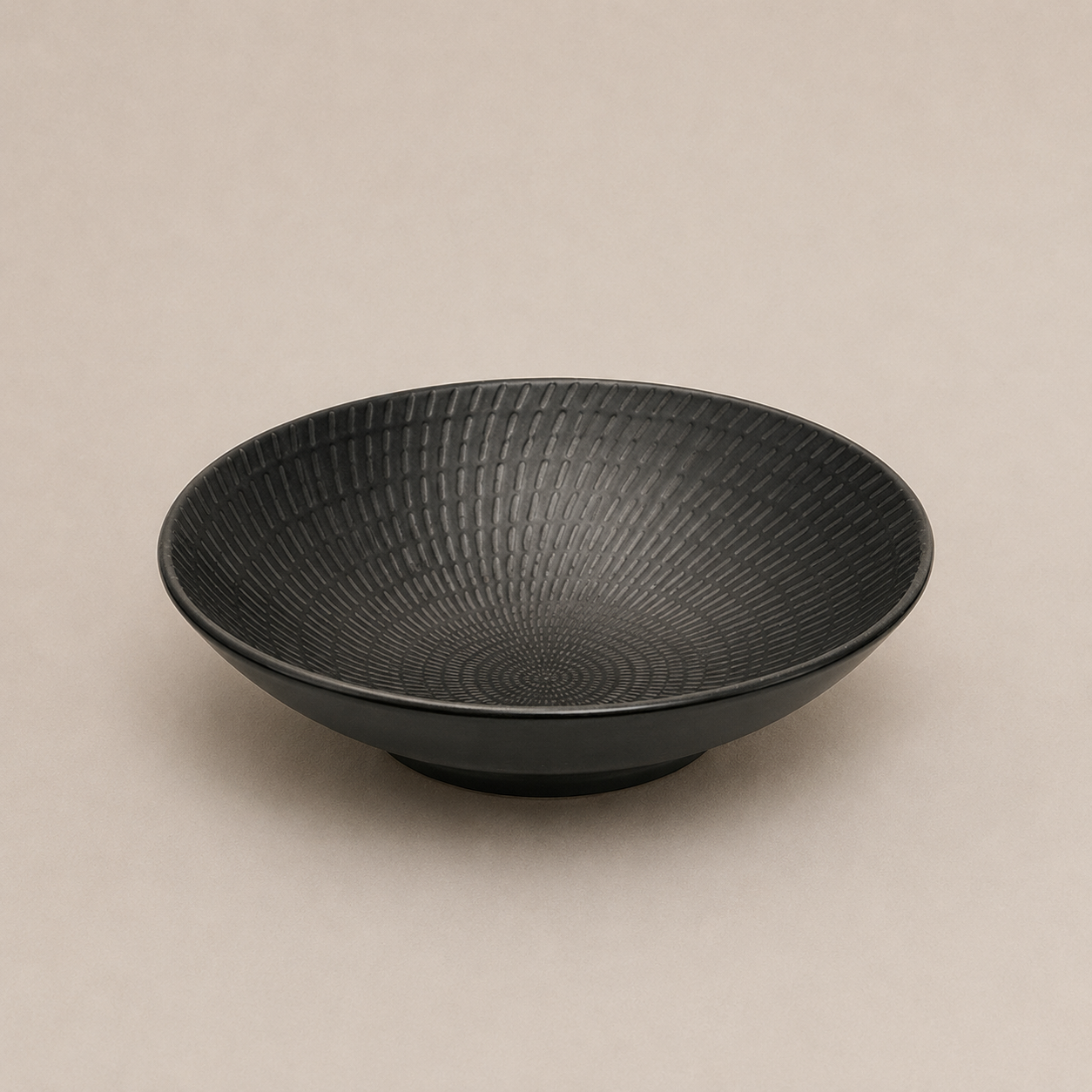 Lyon Crockery Bowl - Black