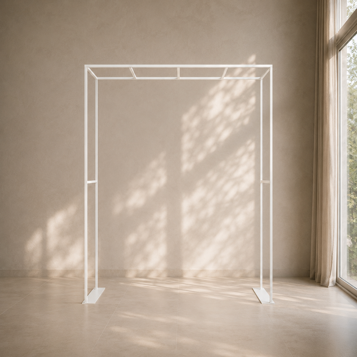 Arbour Canopy - White - 180cm W