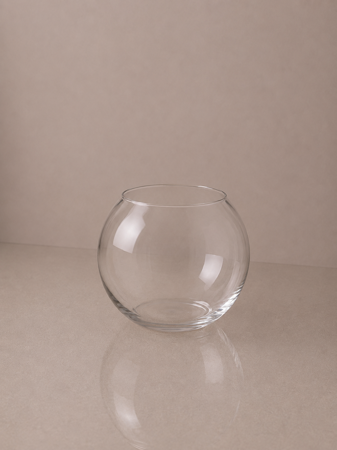 Large Glass Sphere Vase