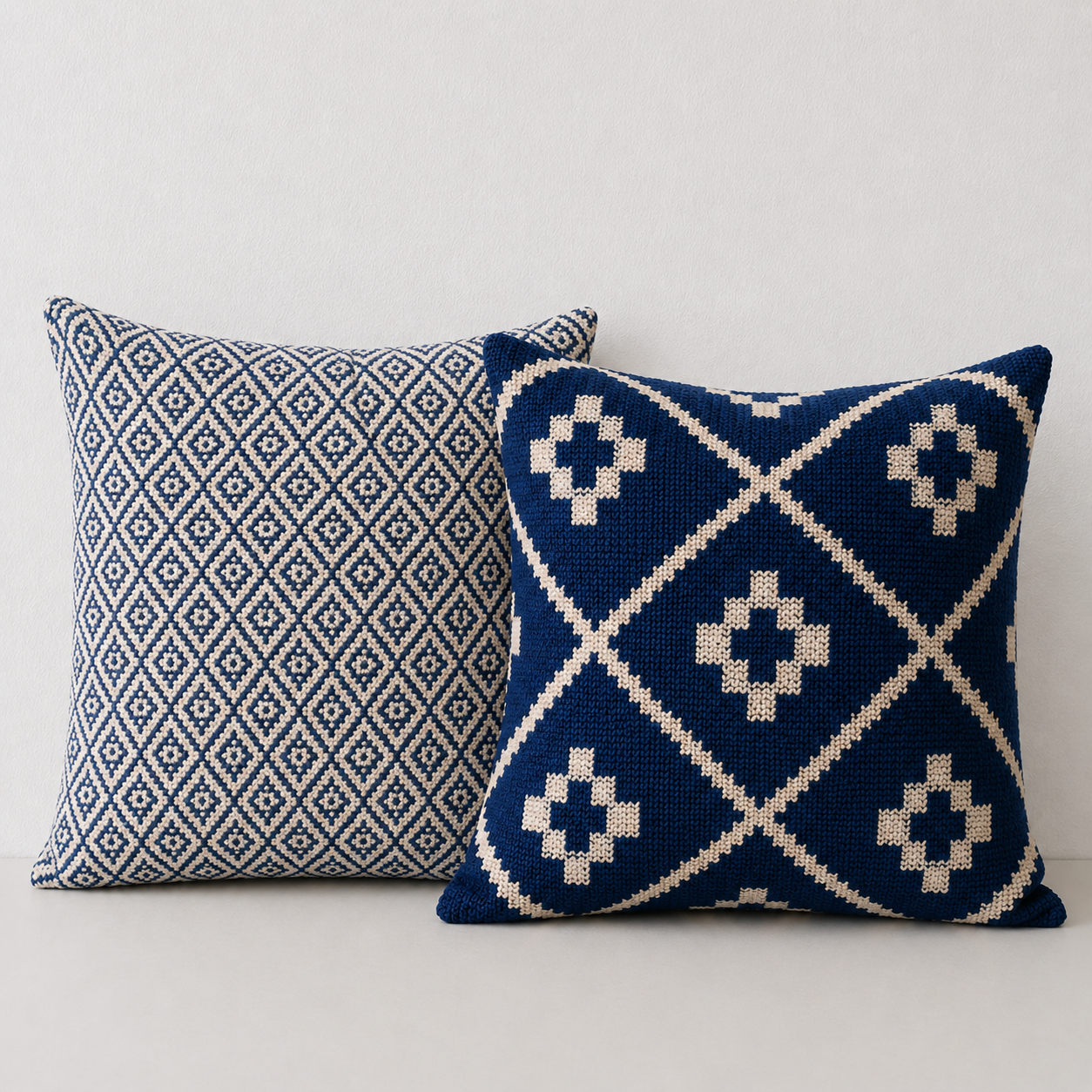Cushion - Blue & White Hamptons.png
