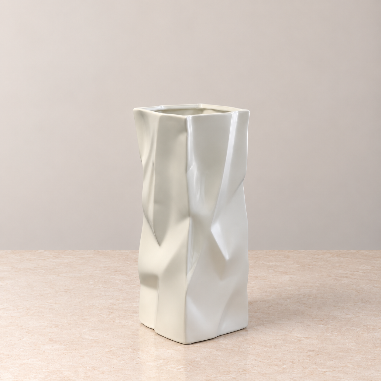 Ceramic - Vase - White Paper Bag.png