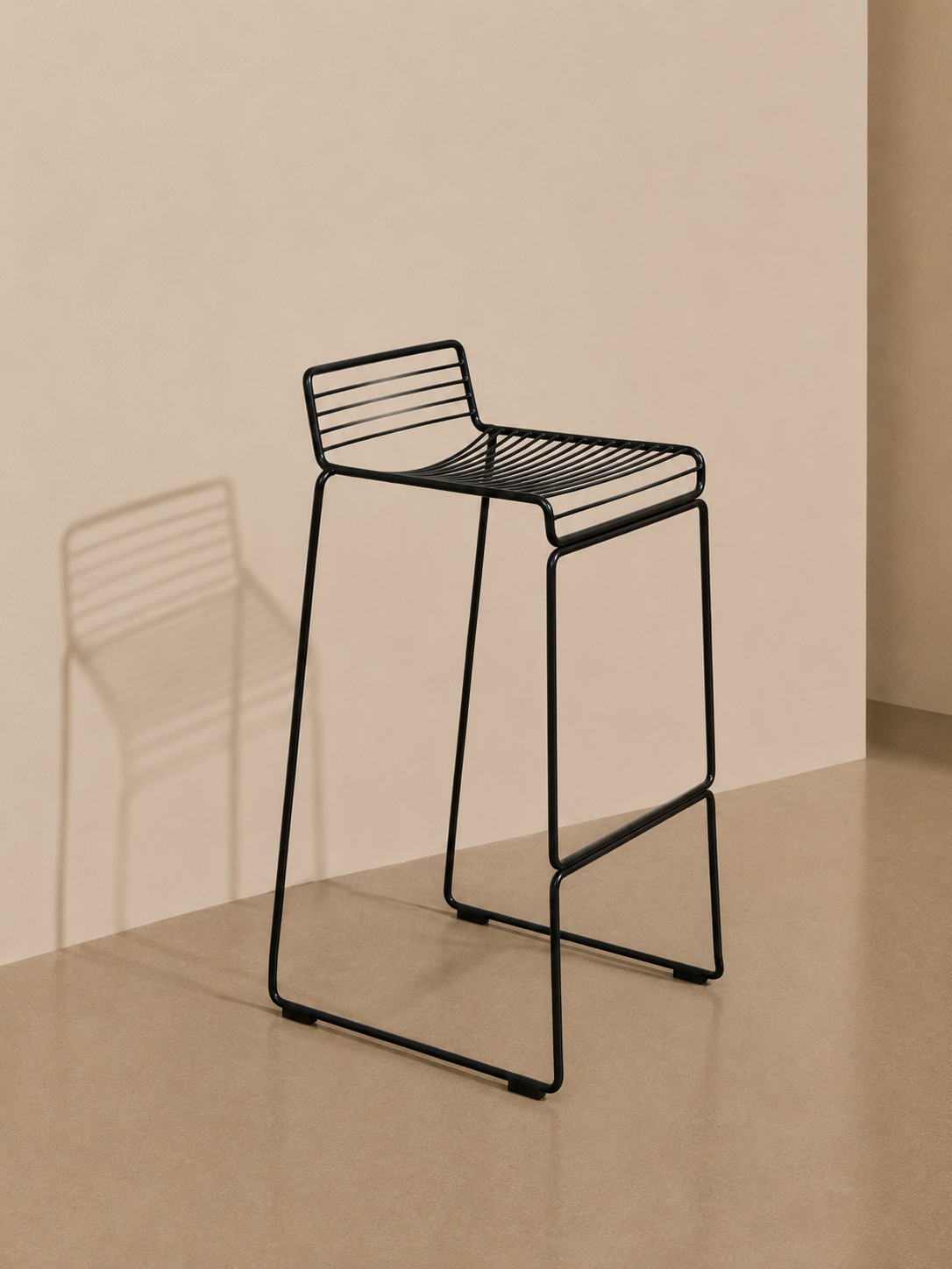 Siena Wire Stool - Black