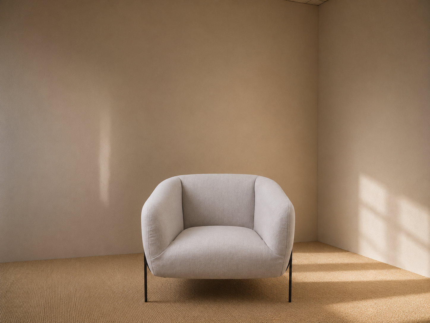 Portofino Armchair - Cloud Grey