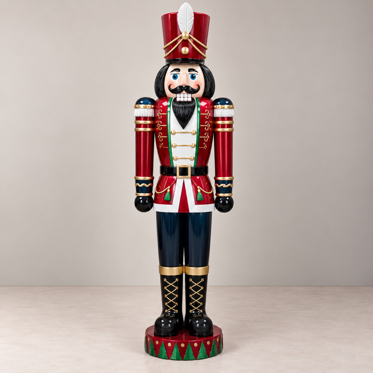 Christmas - Nutcracker Soldier in Red Uniform - 192cm High
