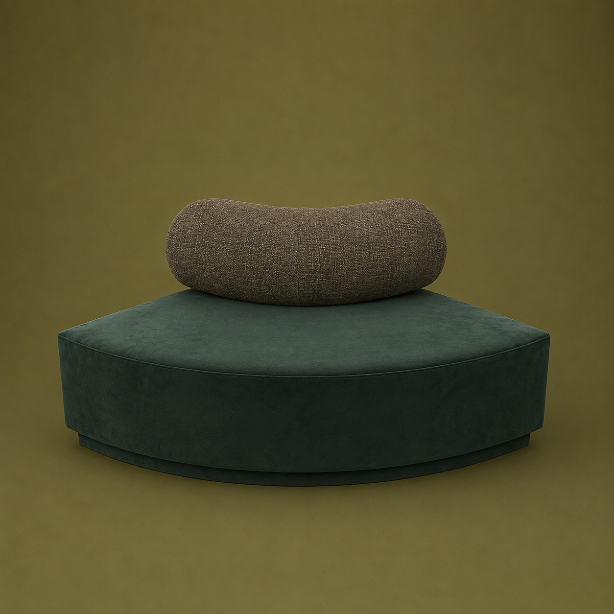 Jasmine Modular Lounge - Convex - Midnight Green