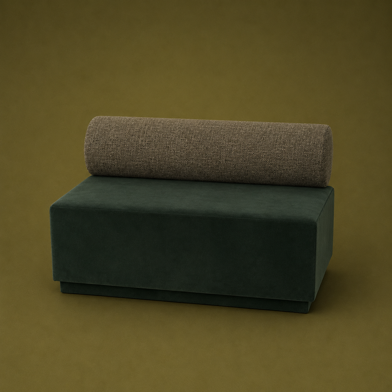 Jasmine Modular Lounge - Straight - Midnight Green