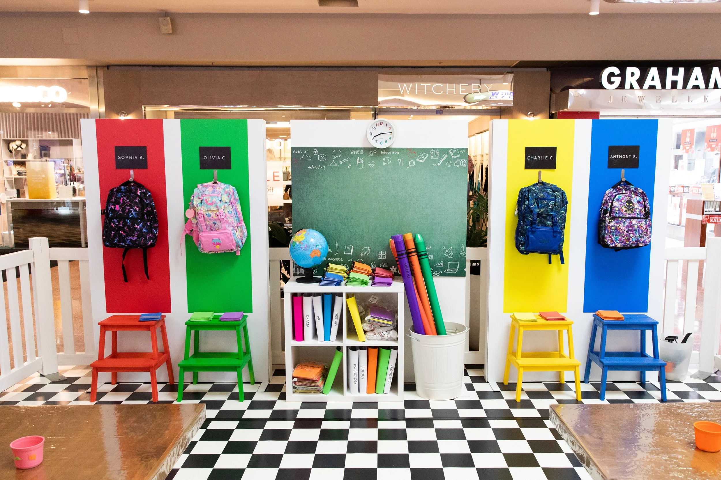 Back To School Backdrop - 180cm H