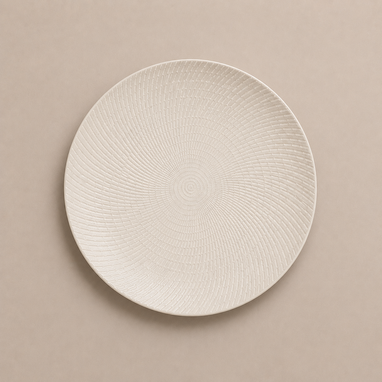 Lyon Crockery Entree Plate - White