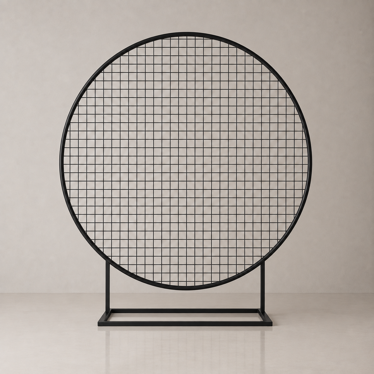 Mesh Screen Round - Black