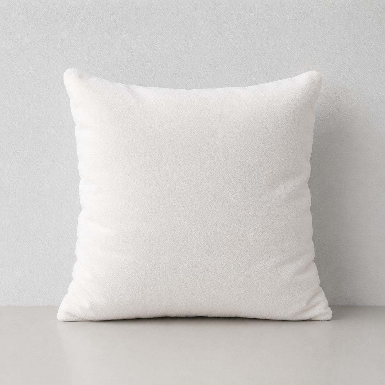 Cushion - White Ribbed