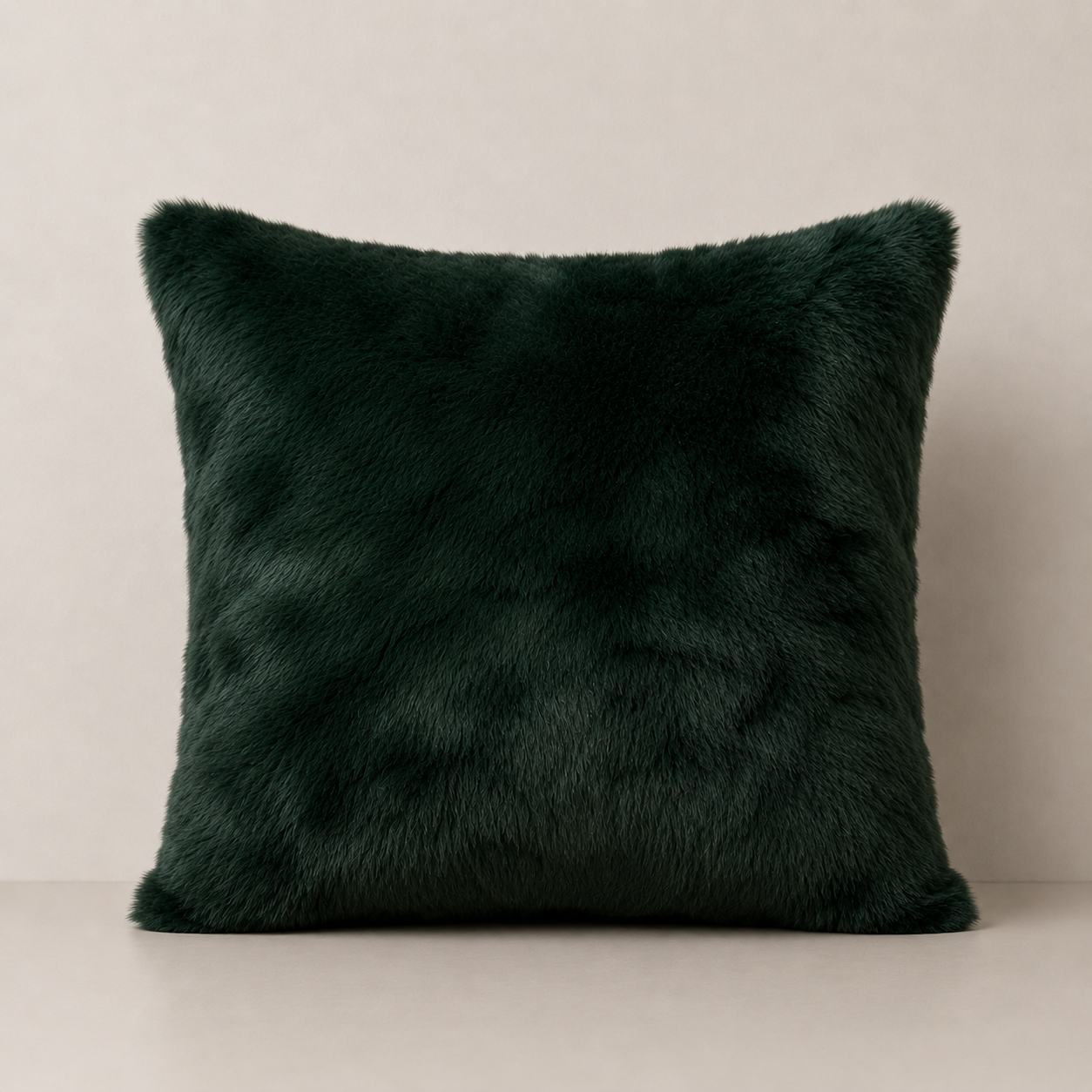 Cushion - Furry Green