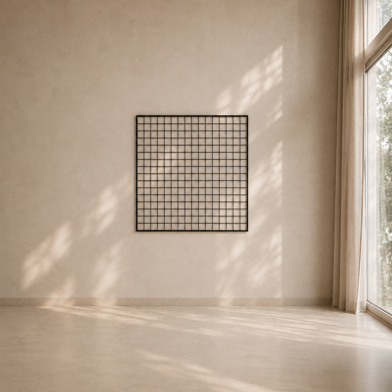 Mesh Piece Unframed
