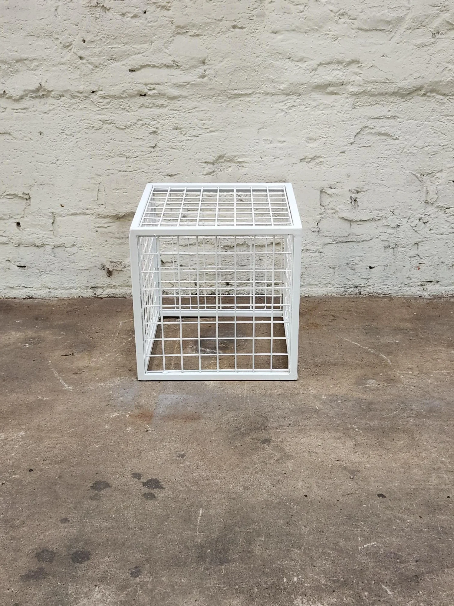White Mesh Cube - 45cm