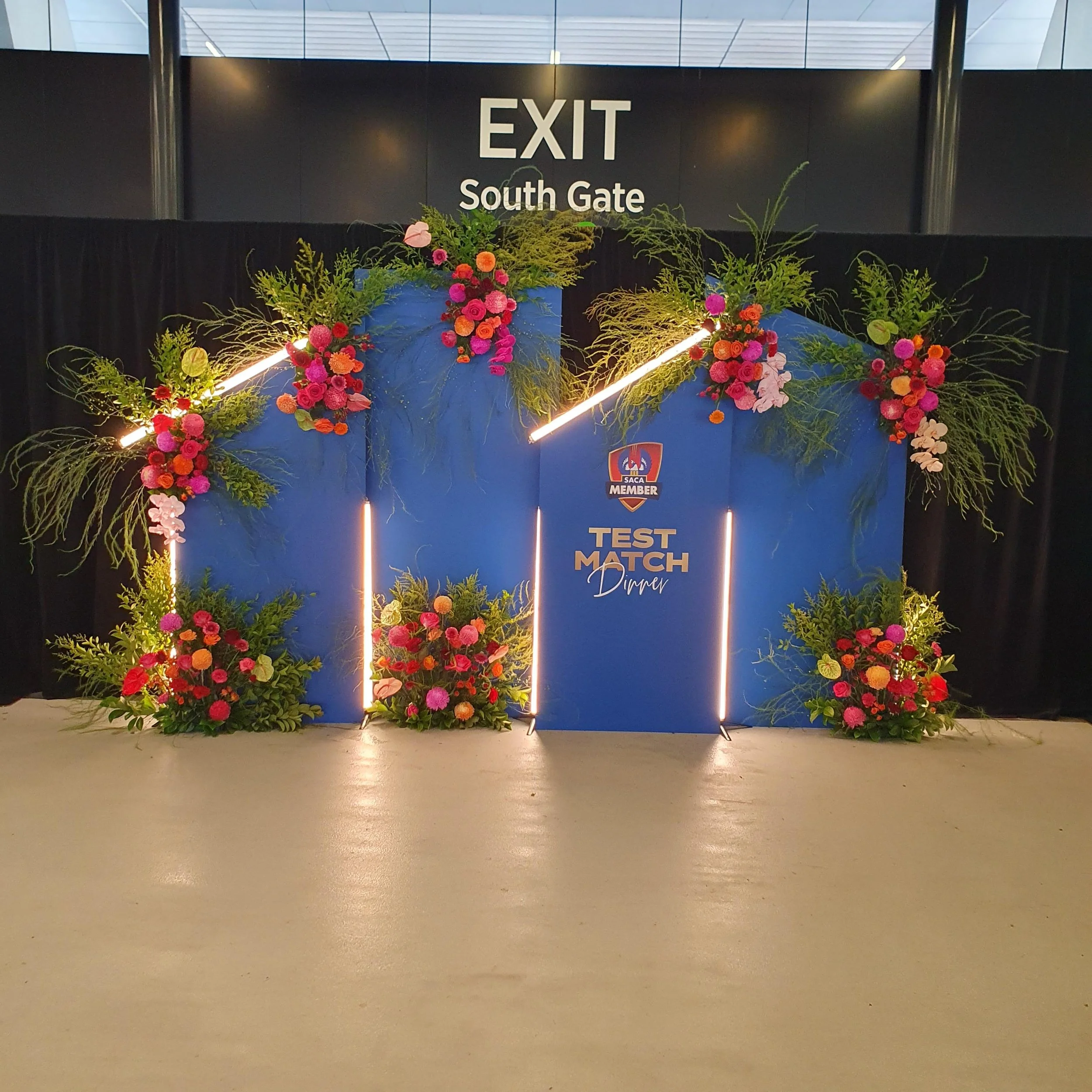 Backdrop - Geometric Navy Blue, Florals, LED Lights e.jpg