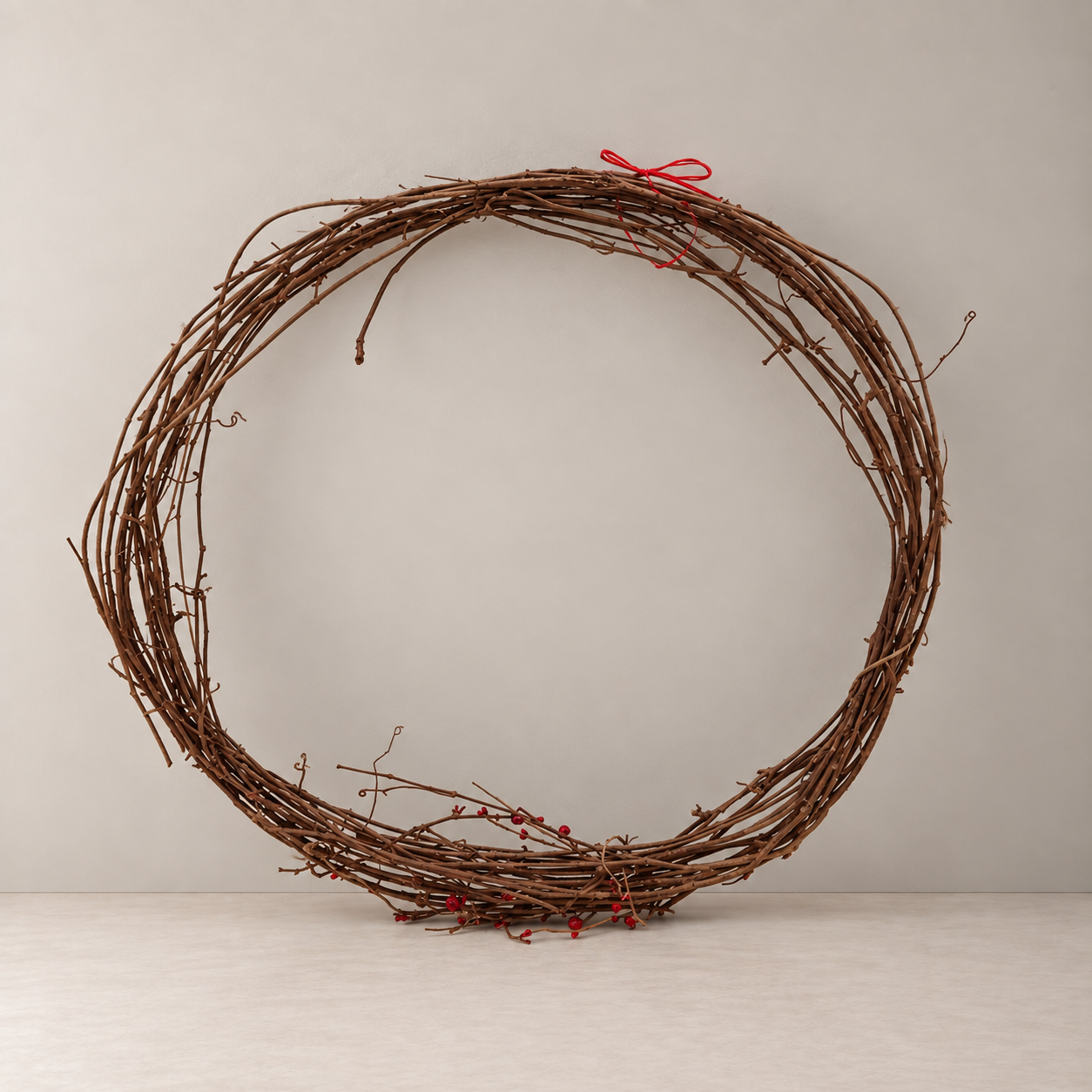 Christmas Wreath - Willow - 65cm Dia
