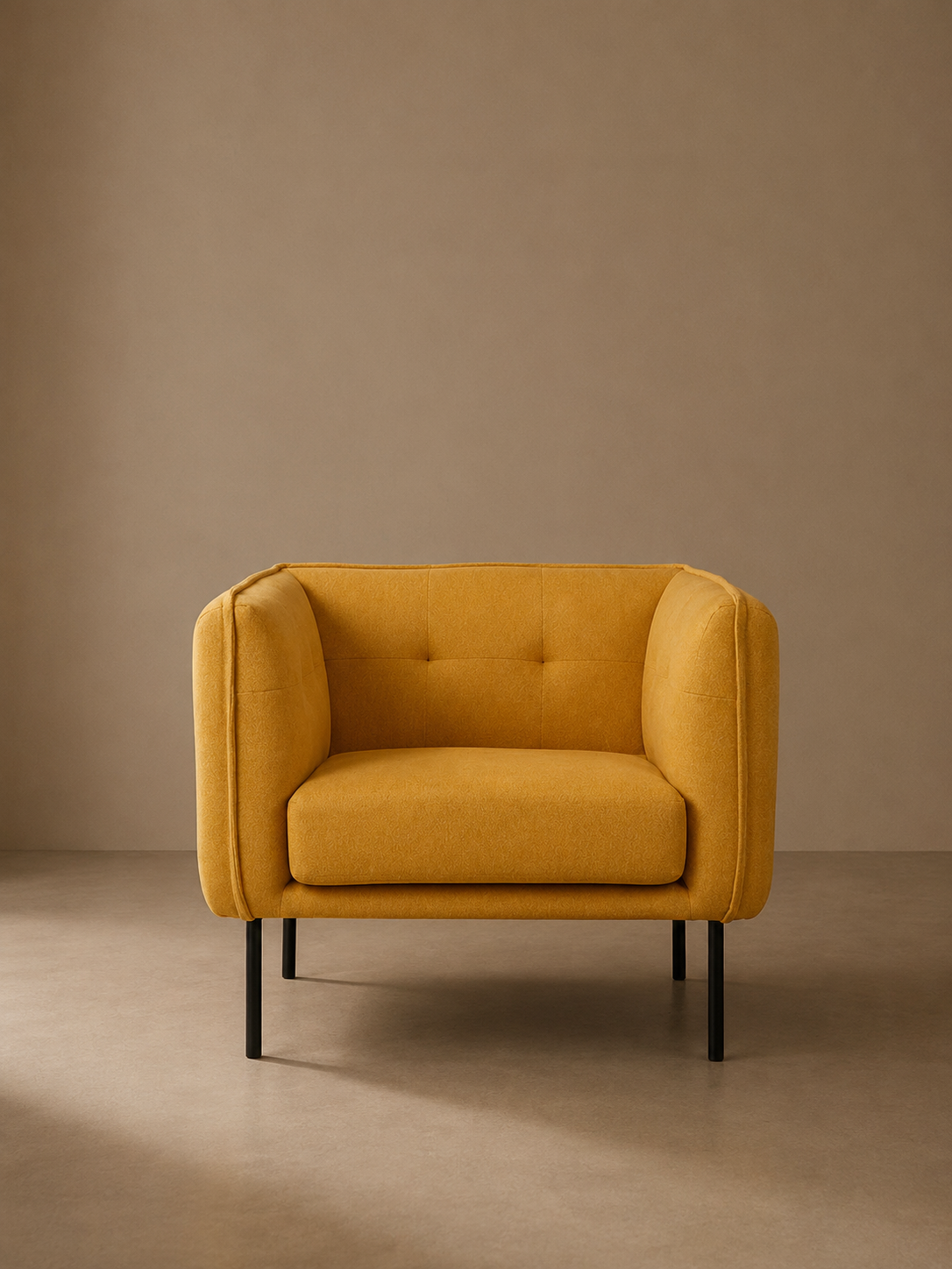 Manhattan Armchair - Mustard