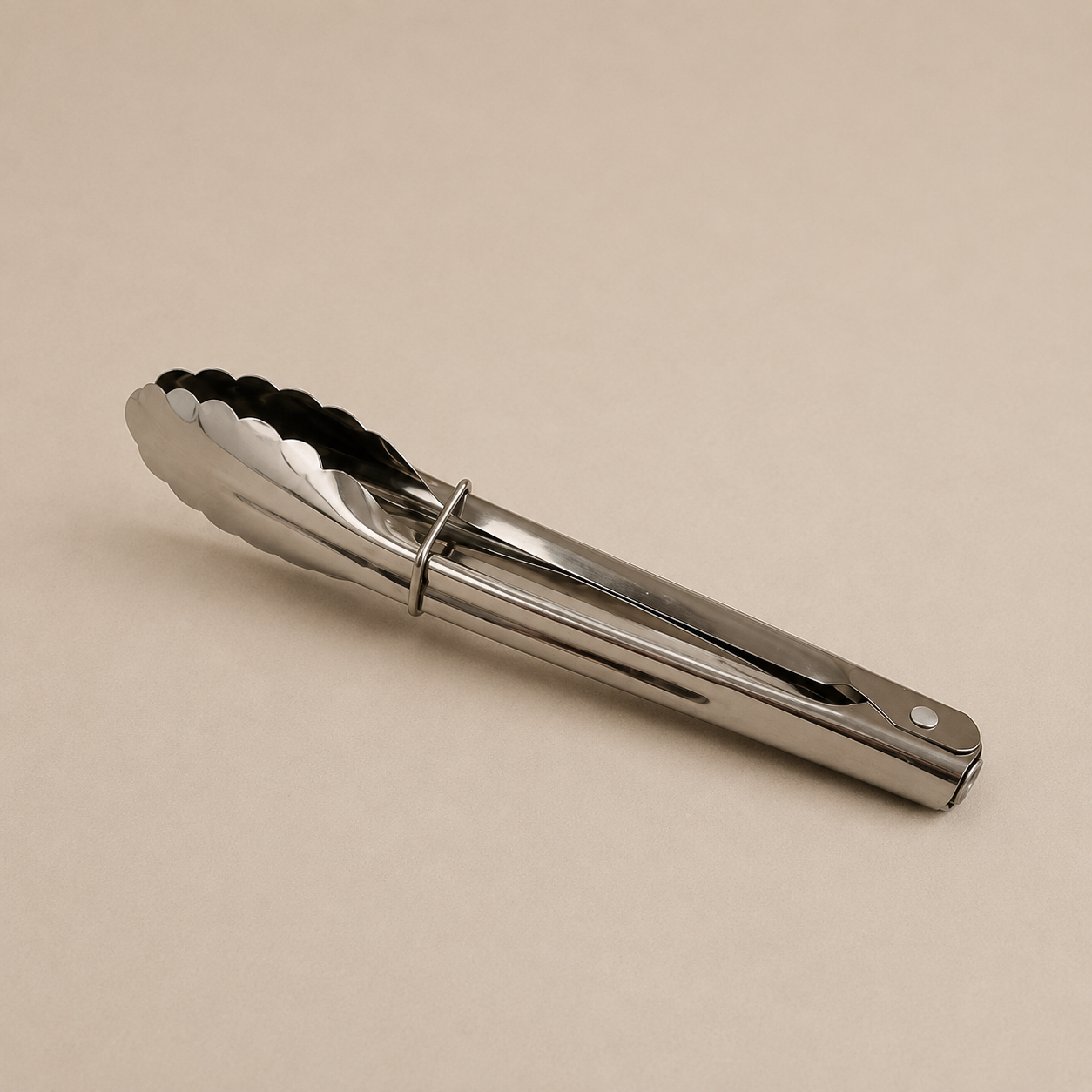 Mini Food Tongs - Stainless