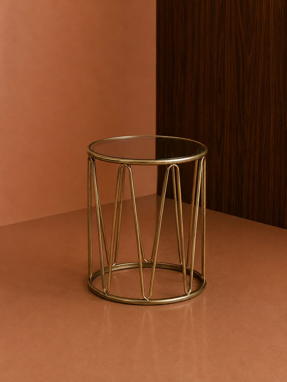 New York Side Table - Gold