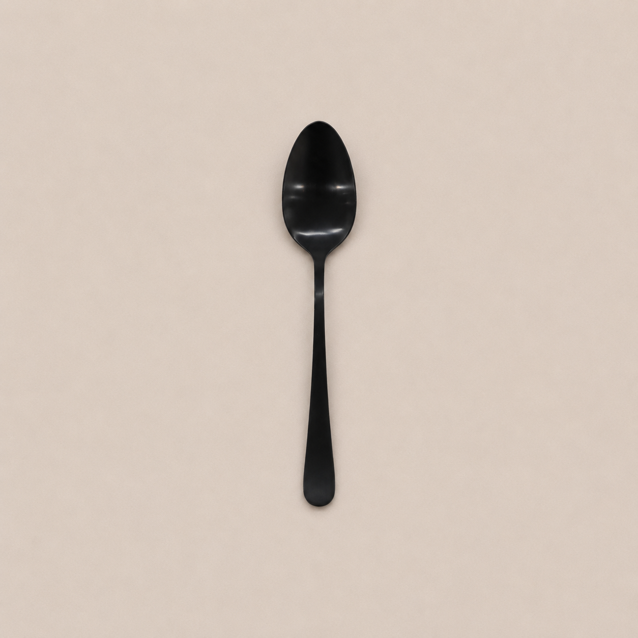 Monaco - Matt Black Cutlery - Spoon.png