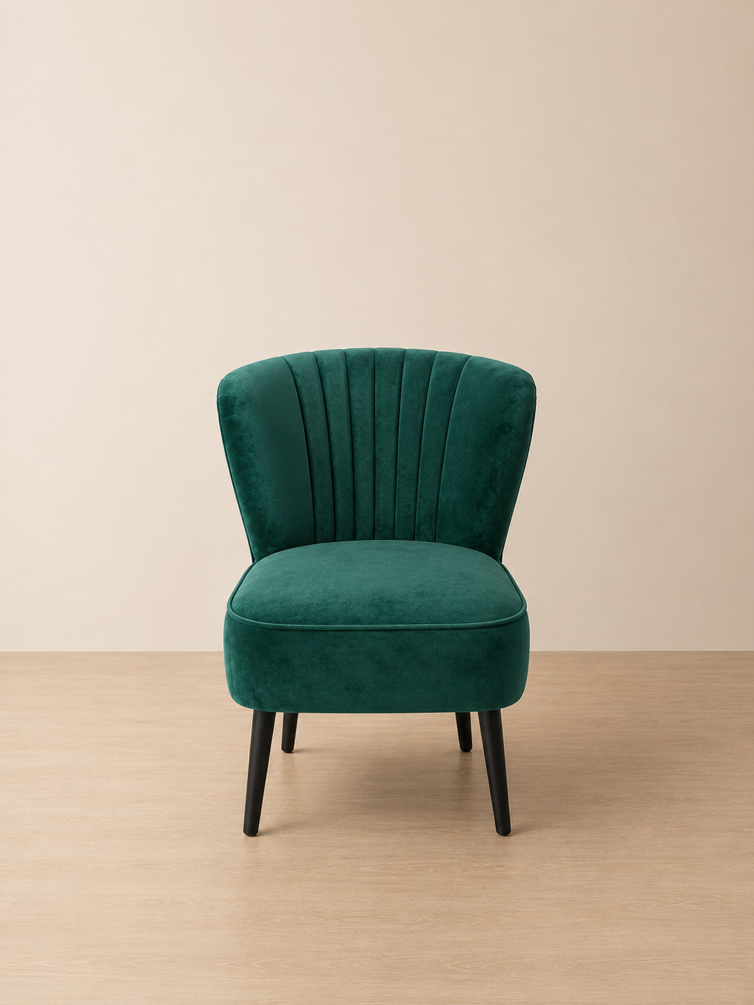 New York Velvet Sofa Chair - Ivy Green