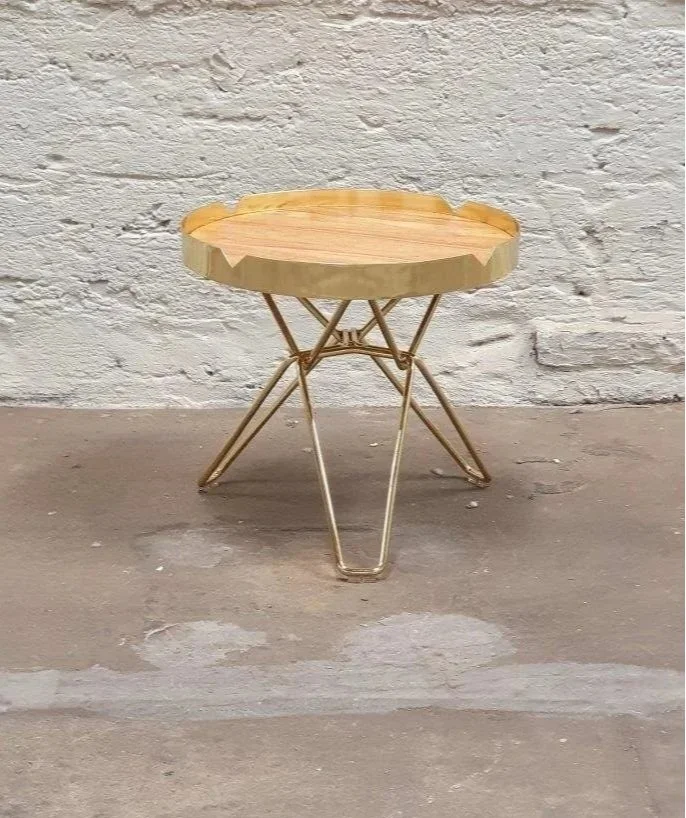 Chelsea Side Table - Gold