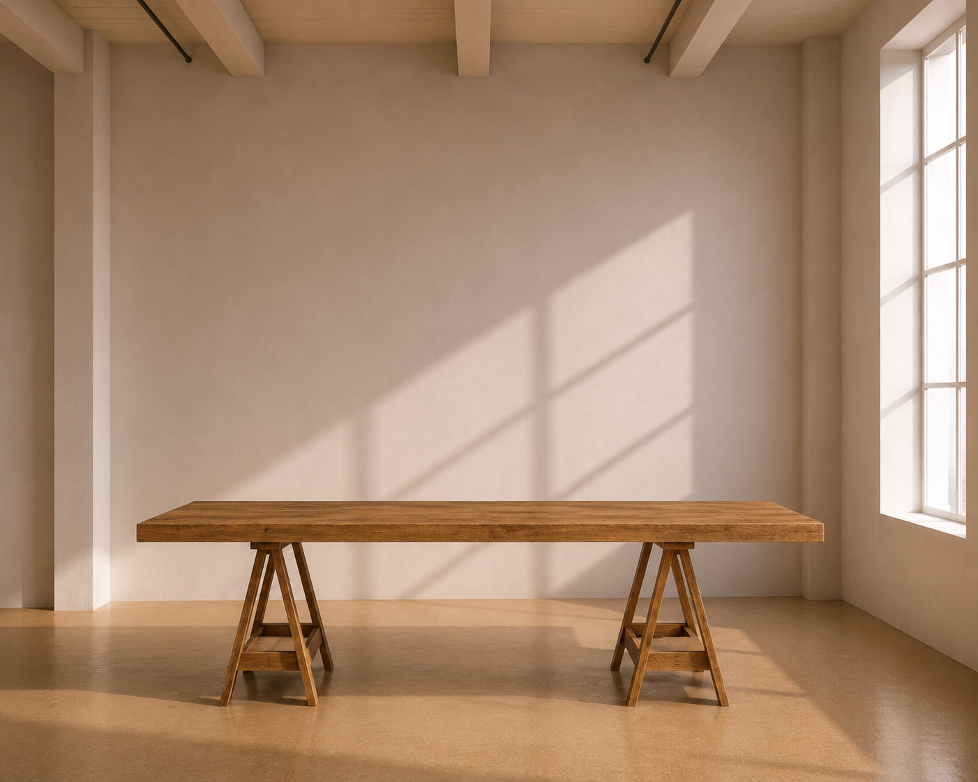 Oxford Banquet Table 180cm L - Walnut