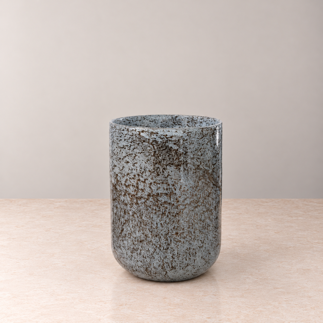 Vase - Glass Blue Speckled.png